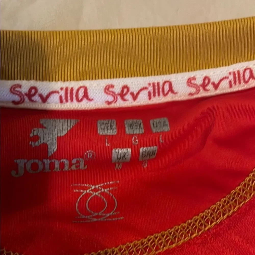 Joma‎ Men's Red Soccer Jersey - Picture 2 of 4